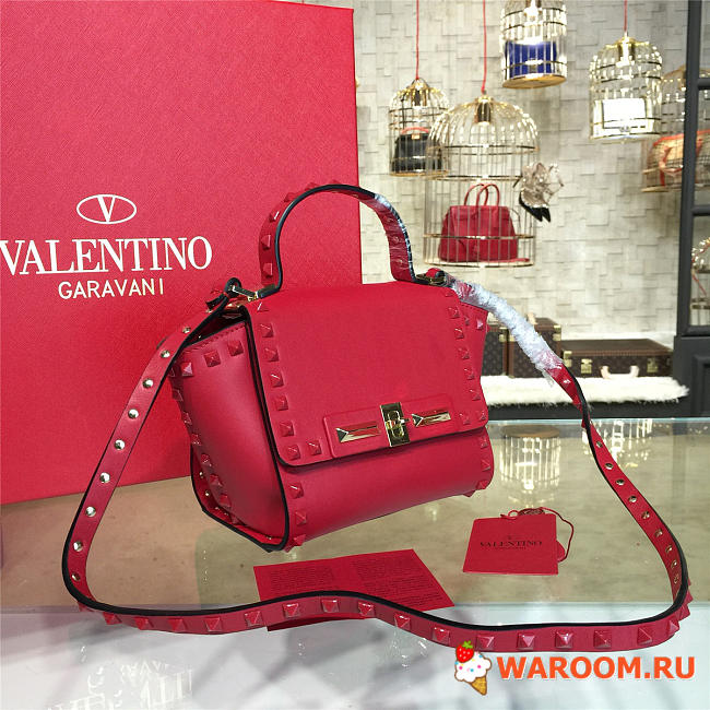 Valentino rockstud handbag 4670  17cm x 12cm x 15.5cm  - 1
