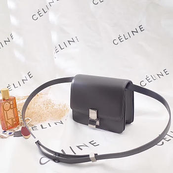 Celine leather classic box z1147 16cm*13cm*6cm 