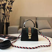 Gucci sylvie leather bag z2351 20cm x 7.5cm x15cm - 1