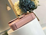 Gucci marmont bag pink 2638  21.5*18*5cm - 2