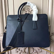 Prada leather briefcase 4324 36cmx6.5cmx28cm - 2