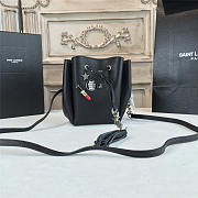 Ysl leather bucket bag 4815 10cm x 9cm x 14cm - 1