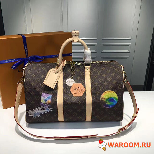 Louis vuitton keepall 45 bandoulière 3716_ 45cm x 27cmx 20 cm - 1