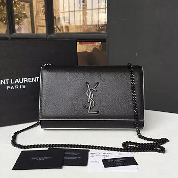 ysl monogram kate grain de poudre embossed leather CohotBag 4744