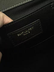 Ysl monogram kategrain de poudre embossed leather 5027  28.5cm x 20cm x 6.5cm  - 2