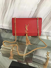 Ysl medium kate bag with leather tassel 5045 24cm x 14cm x 4.5cm - 1