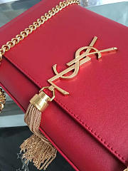 Ysl medium kate bag with leather tassel 5045 24cm x 14cm x 4.5cm - 6