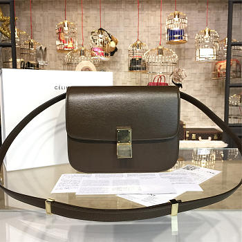 Celine leather classic box z1149 23.5cm x 6.5cm x 19cm
