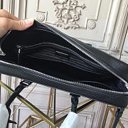 Prada leather briefcase 4332 36cmx6.5cmx28cm - 4