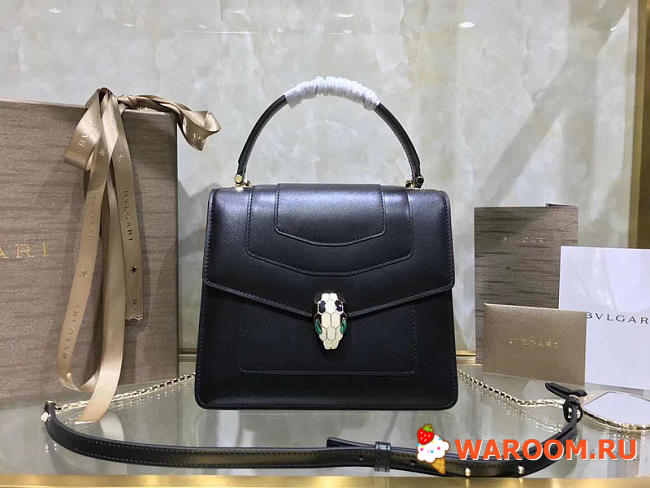 CohotBag bvlgari serpenti forever calf leather flap cover handle bag 284537 - 1