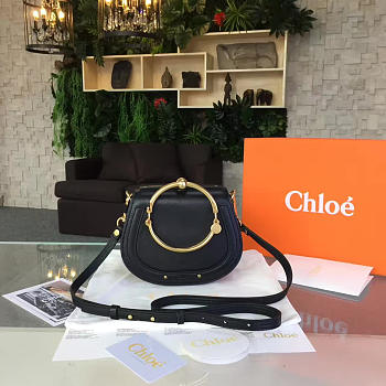 Chloe leather nile 19.5cm x 6.5cm x 16cm