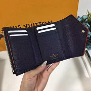 Louis vuitton victorine wallet marine rouge 3779_12cm*2cm*9cm  - 2