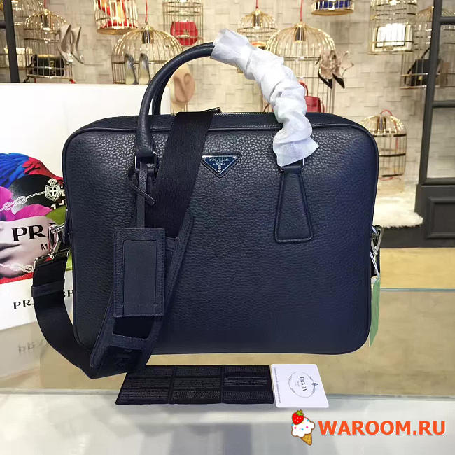 Prada leather briefcase 4200 36cm x 8cm x 28cm - 1