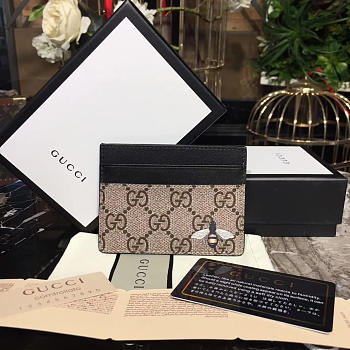 Gucci gg leather card holder 02 10cmx7.5cm