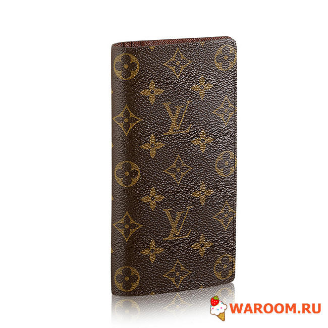 LOUIS VUITTON BRAZZA WALLET Monogram M66540 long - 1