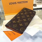 LOUIS VUITTON BRAZZA WALLET Monogram M66540 long - 5