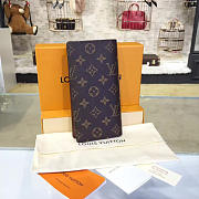 LOUIS VUITTON BRAZZA WALLET Monogram M66540 long - 4