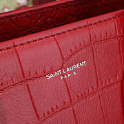 Ysl sac de jour crocodile embossed leather 4870 31.5cm x 15cm x 26cm - 5