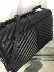 Ysl black monogram college black 5096 32cm x 20cm x 8.5cm - 3
