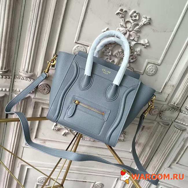Celine leather nano luggage z990 20cm x 10cm x 20cm - 1