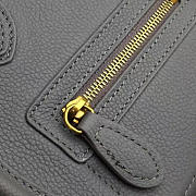 Celine leather nano luggage z990 20cm x 10cm x 20cm - 3