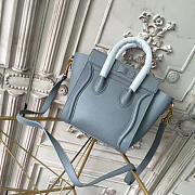 Celine leather nano luggage z990 20cm x 10cm x 20cm - 5