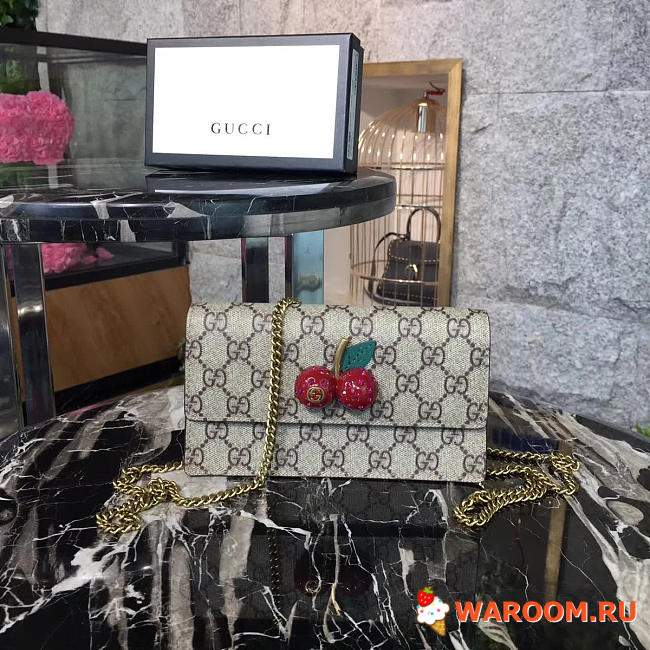Gucci wallet gray 2510 18cmx4cmx10cm - 1