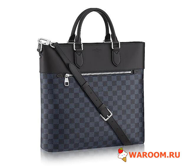 CohotBag louis vuitton newport tote n41588 damier cobalt black - 1