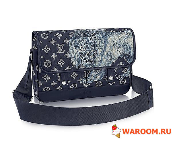 Louis vuitton  messenger pm  monogram canvas lion m54248 29cm x 19.5cm x 8cm  - 1