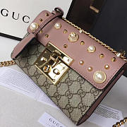 gucci gg leather padlock studded CohotBag - 2