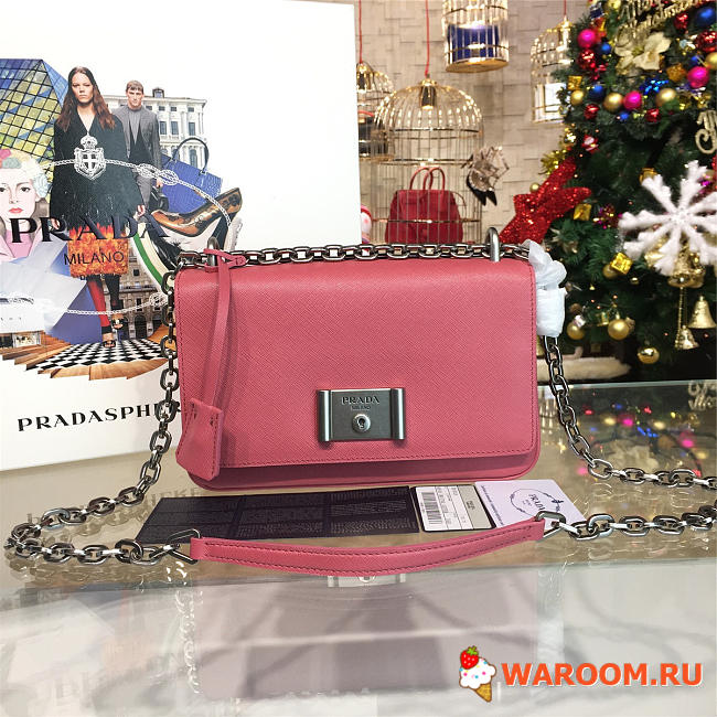 Prada metal closure 3919 23.5cm x 4.5cm x 15cm  - 1