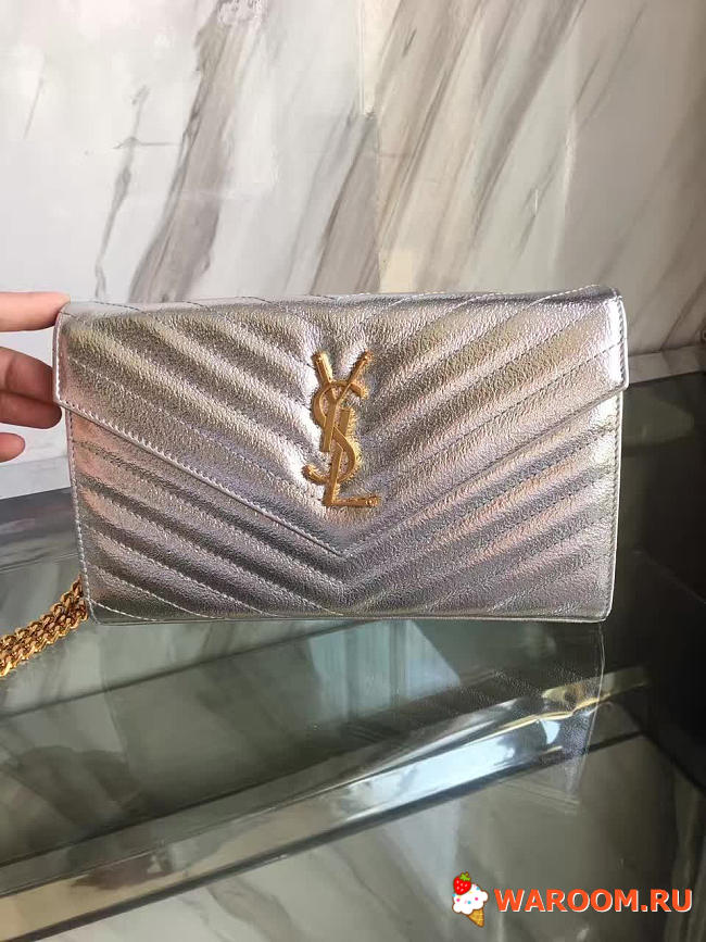 Ysl envelope chain wallet 5095 22cm x 5.5cm x 13.5cm - 1