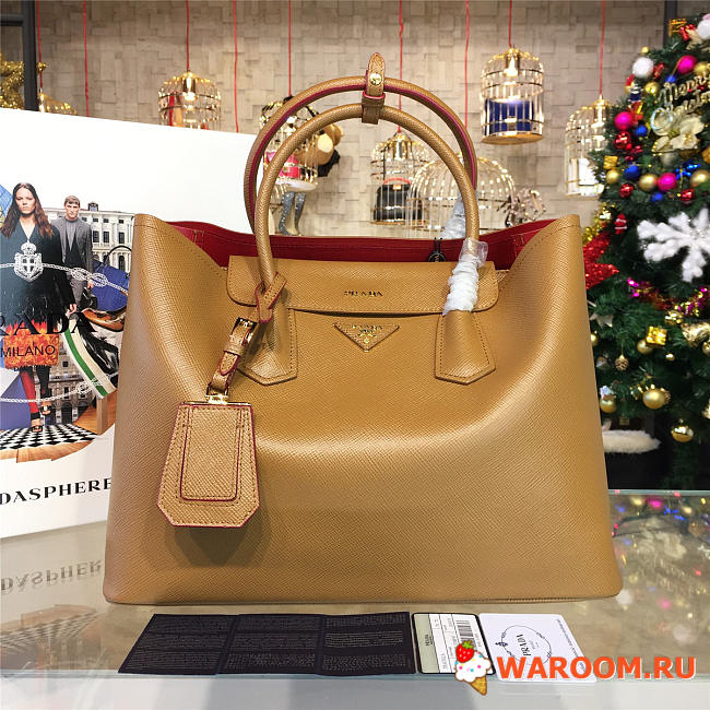 Prada double bag 4140 35cm x 17cm x 27.5cm - 1