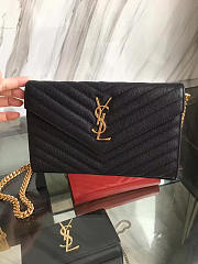 Ysl envelope chain wallet 5092 22cm x 5.5cm x 13.5cm  - 1