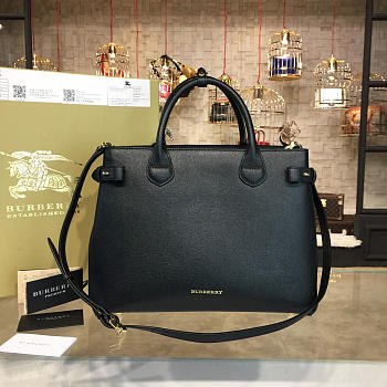 Burberry black shoulder bag 35cm x 10cm x 29cm