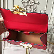 Gucci gg leather padlock studded 2609 20.5cm*9.5cm*13.5cm - 3