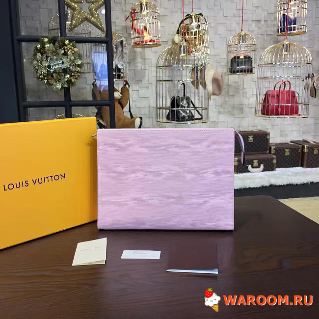  louis vuitton toiletry CohotBag  pouch 26 pink 3074 - 1