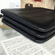 Celine leather trio - black  25.5cm x 4cmx 18cm - 2