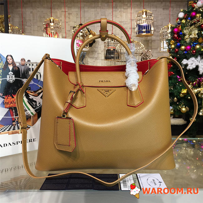 Prada double bag 4158 35cm x 17cm x 27.5cm  - 1