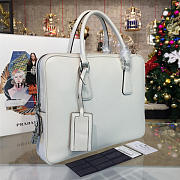 Prada leather briefcase 4221  37cm x 5.5cm x 29cm  - 3