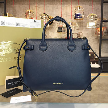 Burberry dark blue shoulder bag 35cm x 15cm x 26cm 