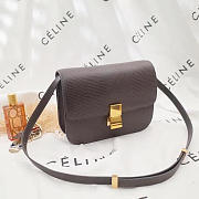 Celine leather classic box z1132 24cm x 7cmx 19cm  - 1