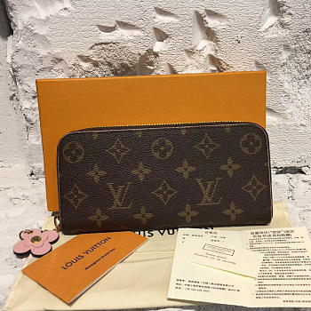 Louis vuitton clmence wallet 3184 19cmx2.5cmx9cm
