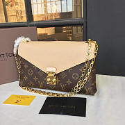 Louis vuitton monogram pallas chain 3284 26cm x 17 cmx 6 cm - 1