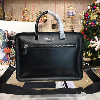 Prada leather briefcase 4232 37.5cm x 8.5cm x 27.5cm