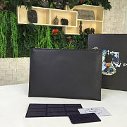 Prada leather clutch bag 4261  - 4