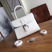 Delvaux mm brillant satchel white 1530 28cm x 14cm x 22cm - 2