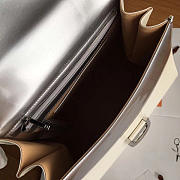 Delvaux mm brillant satchel white 1530 28cm x 14cm x 22cm - 5