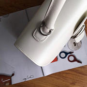 Delvaux mm brillant satchel white 1530 28cm x 14cm x 22cm - 6