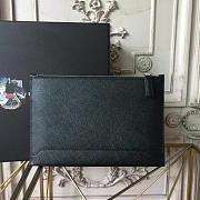 Prada leather clutch bag 4311 25.5cm x 1.5cm x 17.5cm  - 4